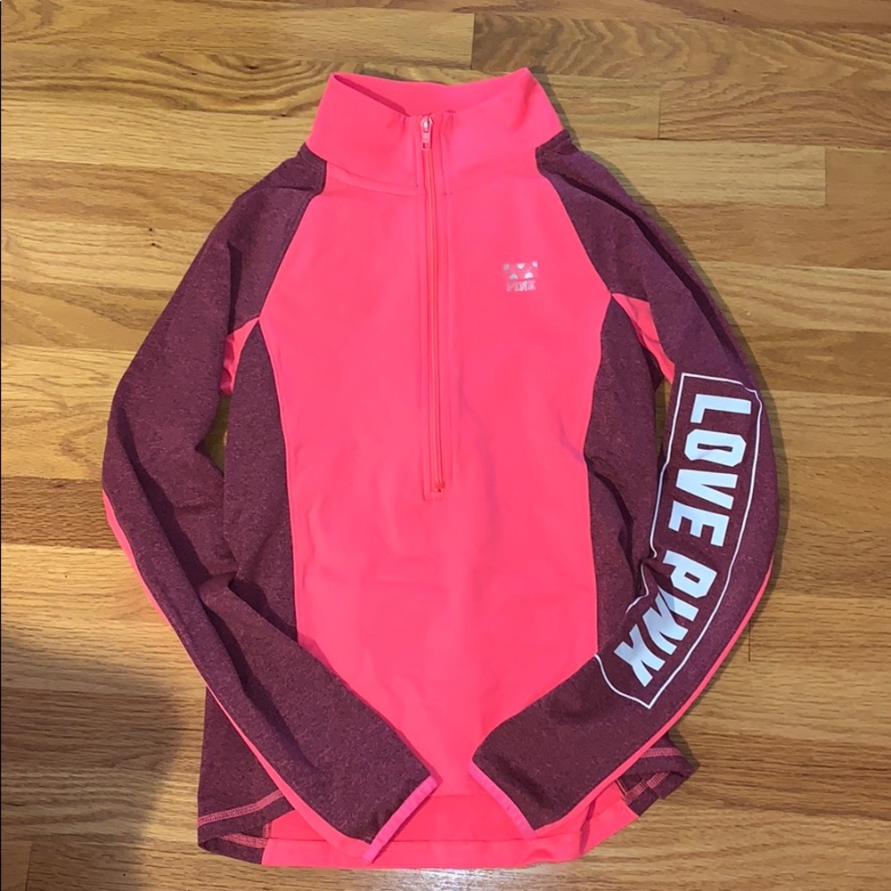 NWOT VS Pink Zip-Up Size XS